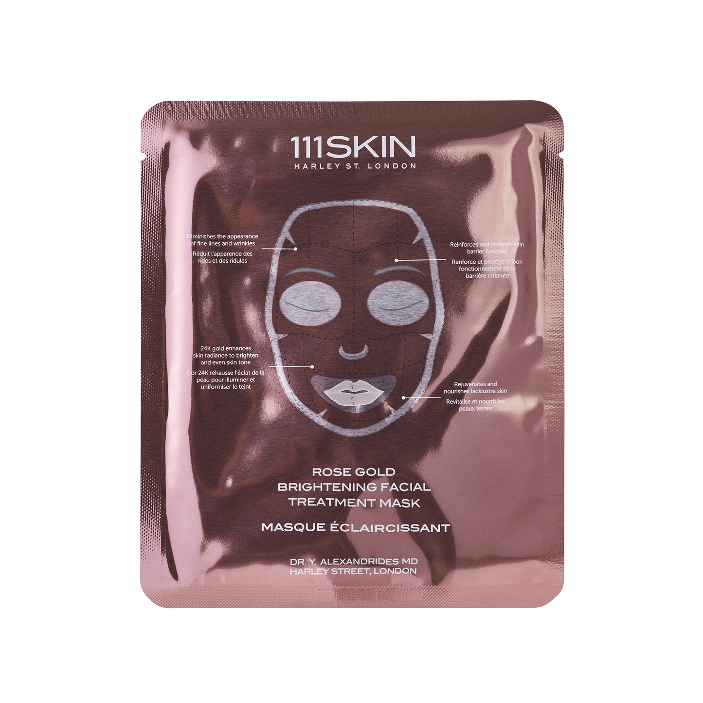 Rose Gold Face Sheet Mask