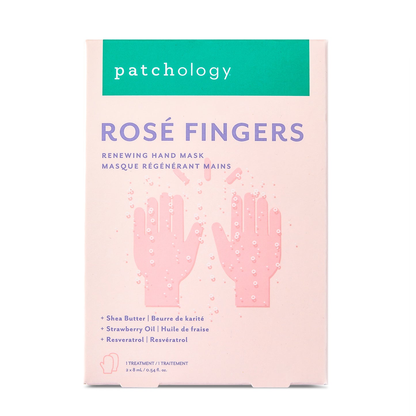 Rose Fingers Renewing Hand Mask