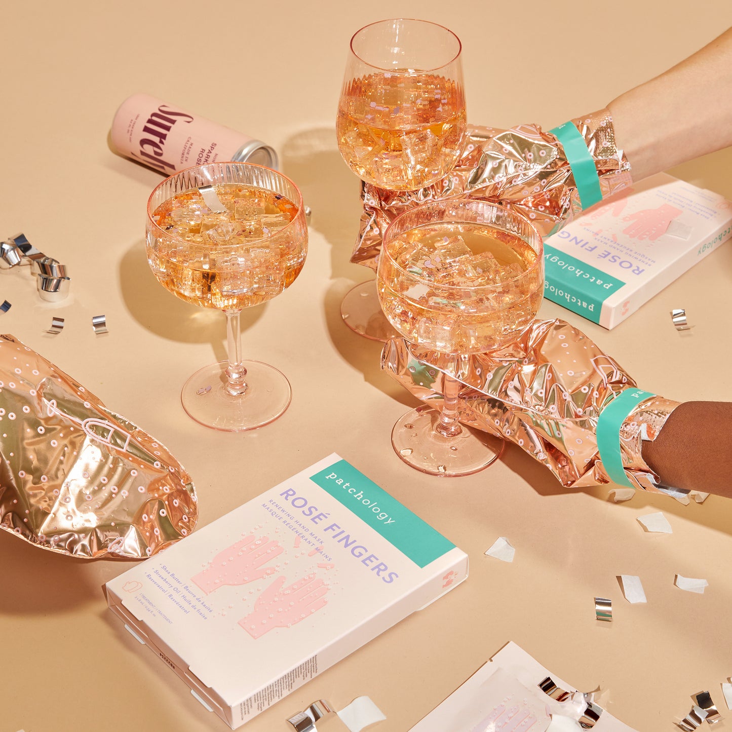 Rose Fingers Renewing Hand Mask