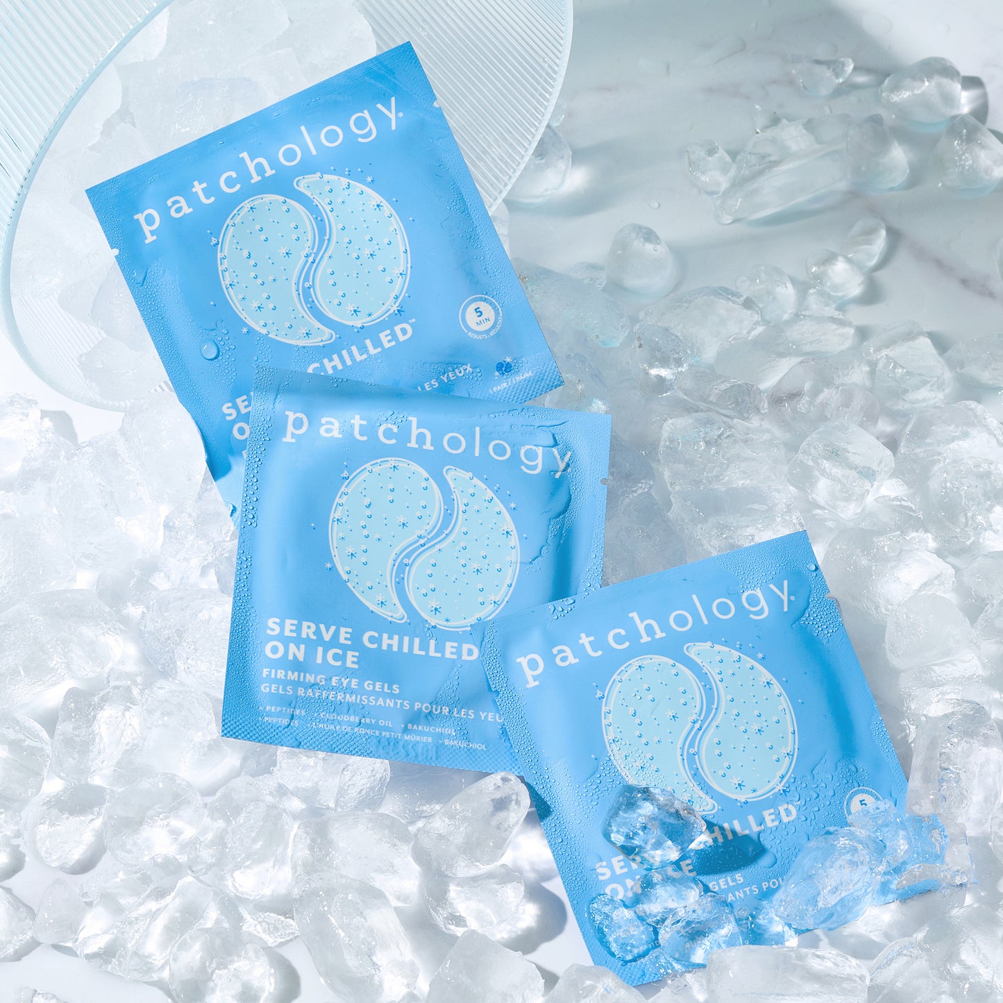 Serve Chilled Eye Gels On Ice