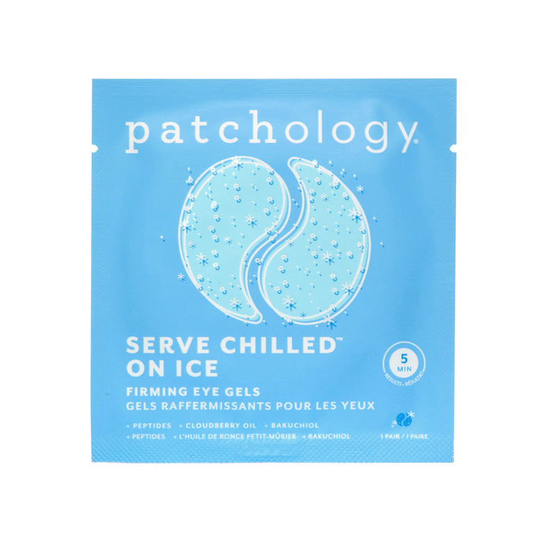 Serve Chilled Eye Gels On Ice 1 Pair