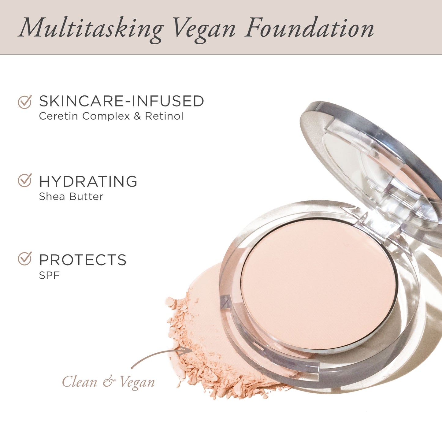 4-In-1 Pressed Mineral Makeup Powder SPF 15 - MP3 Blush Medium