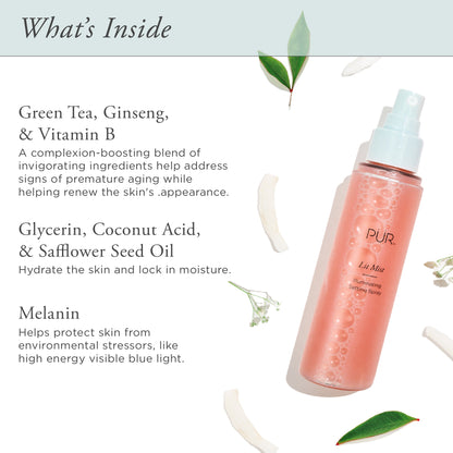 Lit Mist Illuminating Dewy Makeup Setting Spray