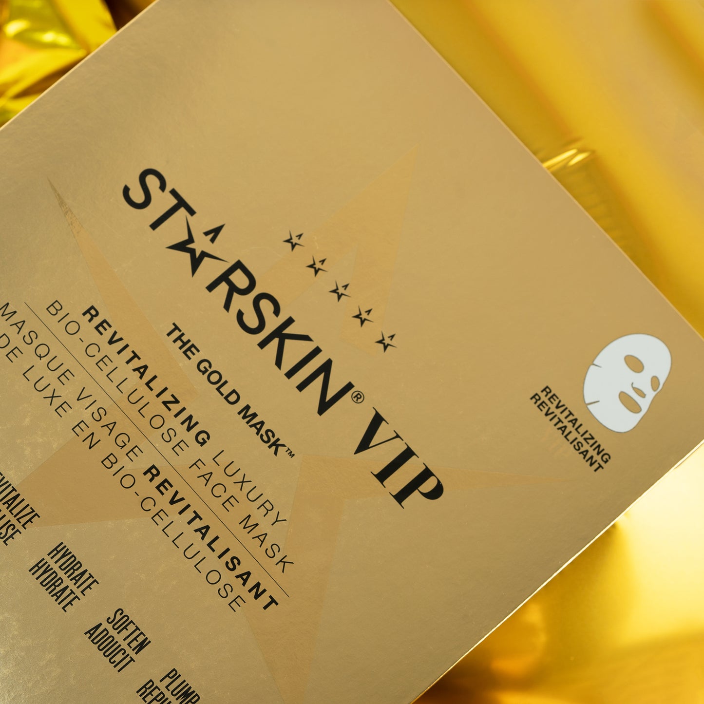 Face Mask - VIP The Gold Mask