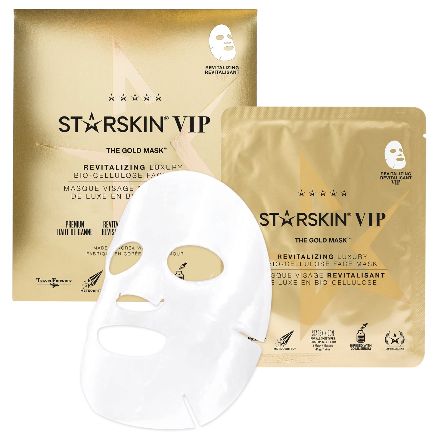 Face Mask - VIP The Gold Mask