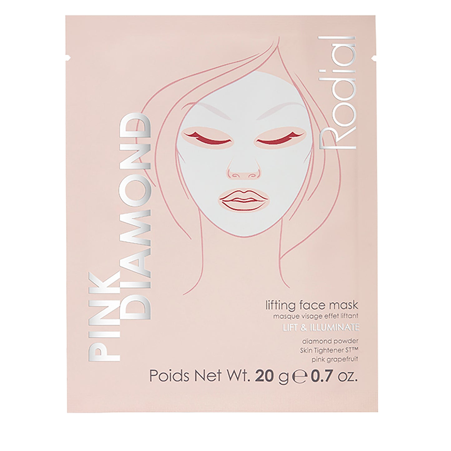Pink Diamond Lifting Face Mask