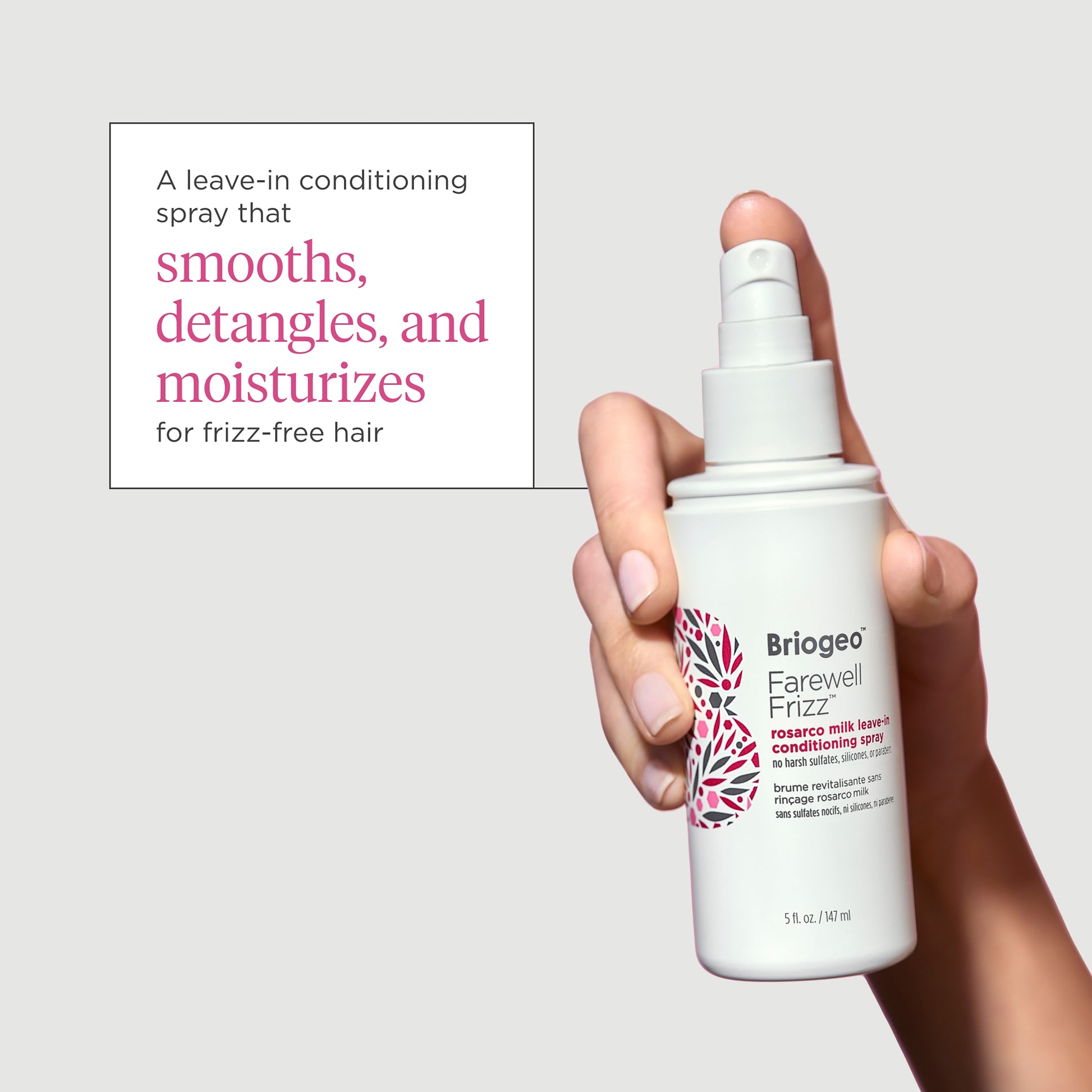 Farewell Friz Rosarco Milk Leave-in Conditioning Spray