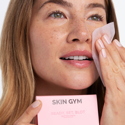 Ready, Set, Blot Pink Blotting Papers