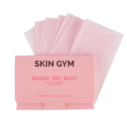 Ready, Set, Blot Pink Blotting Papers