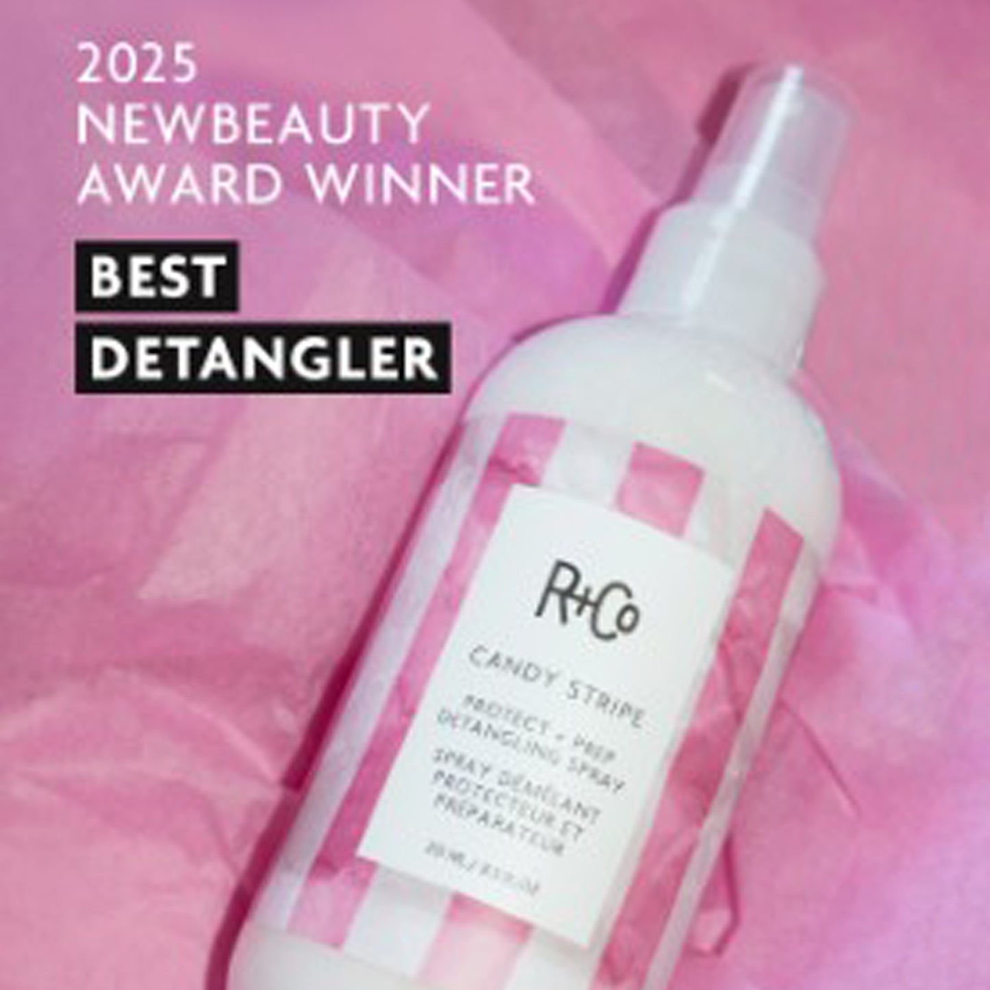 Candy Stripe Detangling Plus Prep Spray