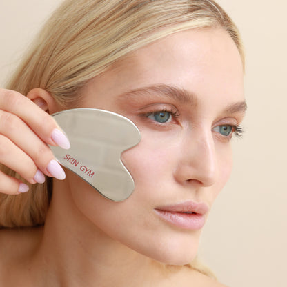 Cryo Stainless Steel Sculpty Heart Gua Sha Tool