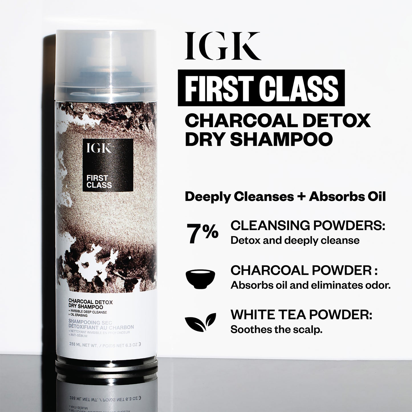 First Class Charcoal Detox Dry Shampoo