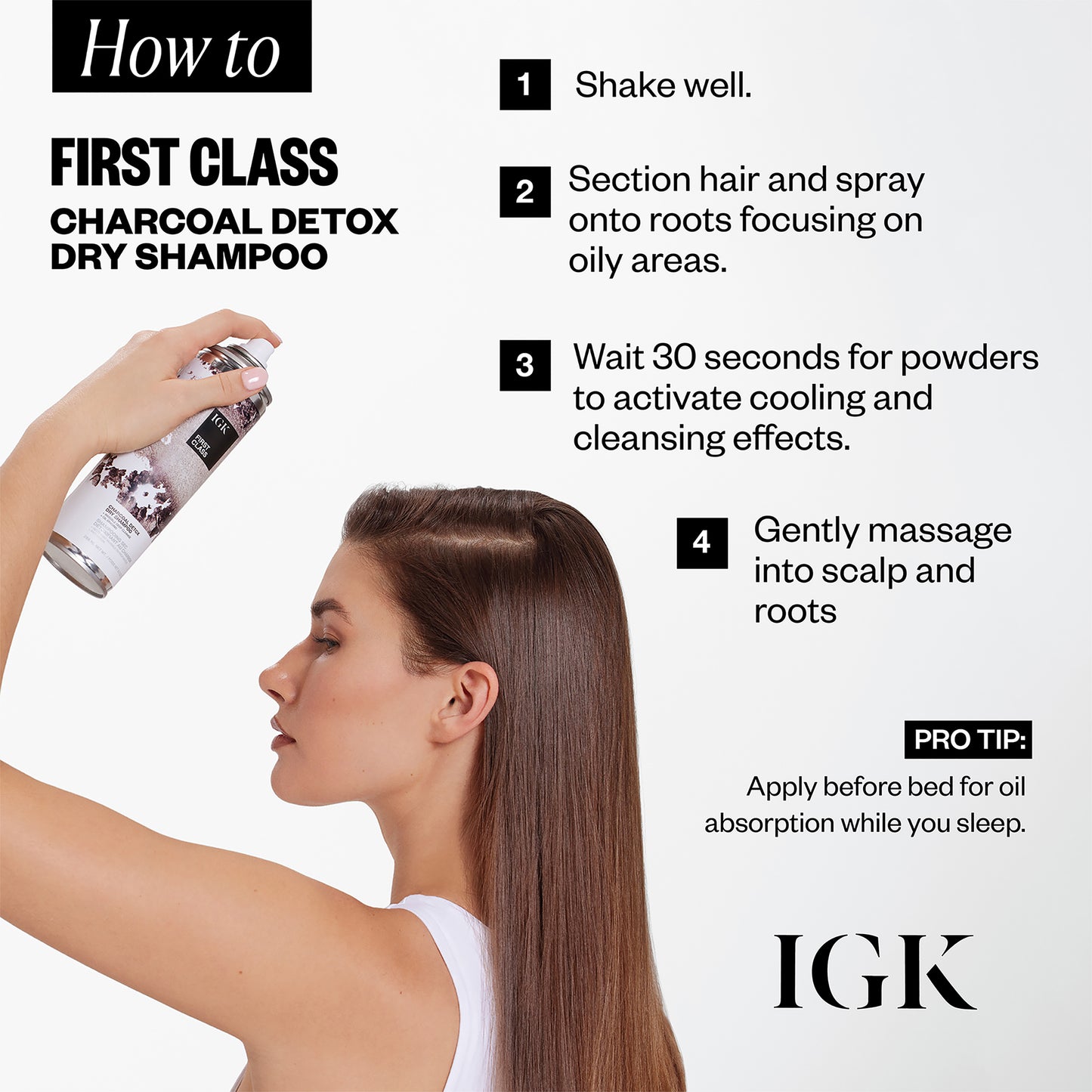 First Class Charcoal Detox Dry Shampoo