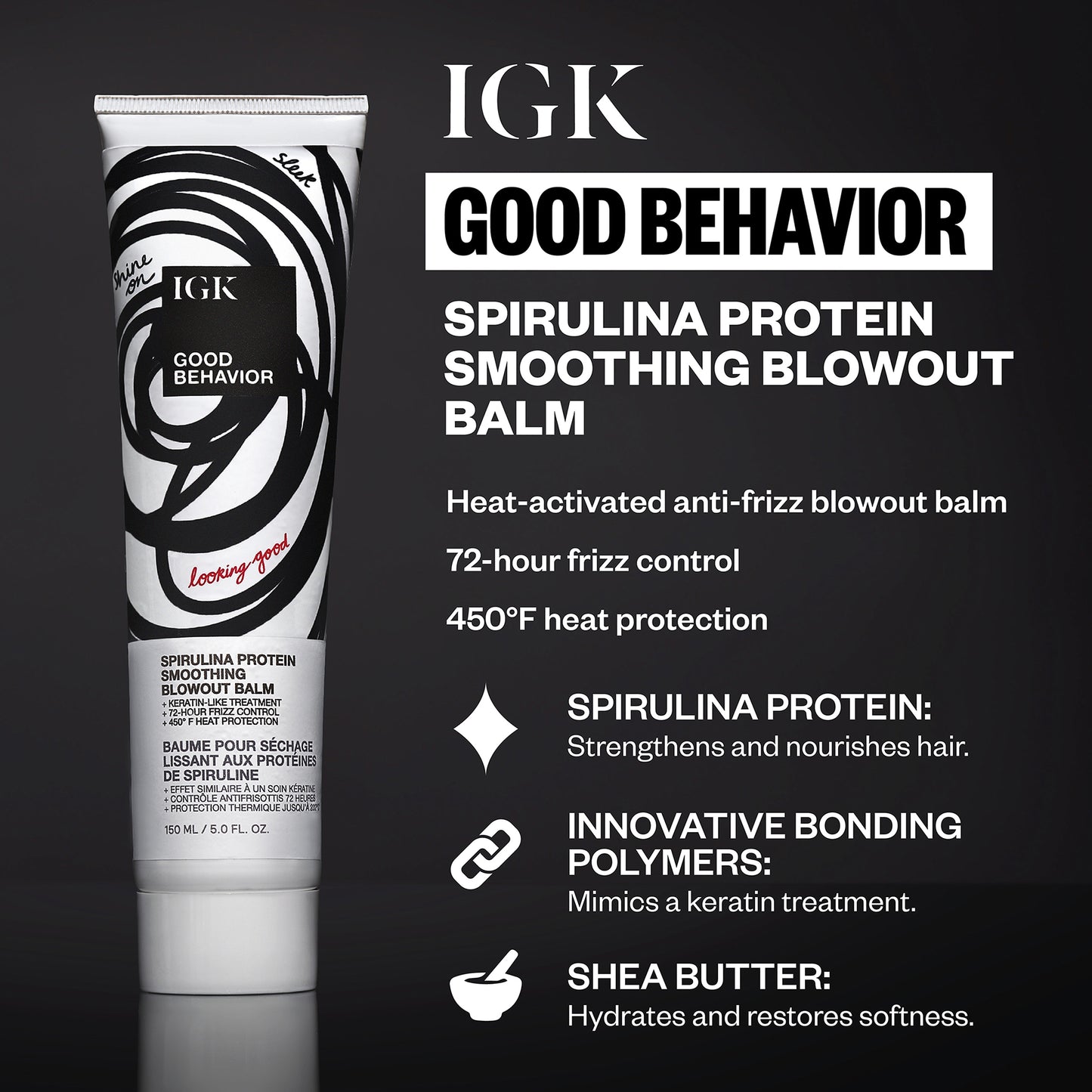 Good Behavior Anti-Frizz Blowout Balm