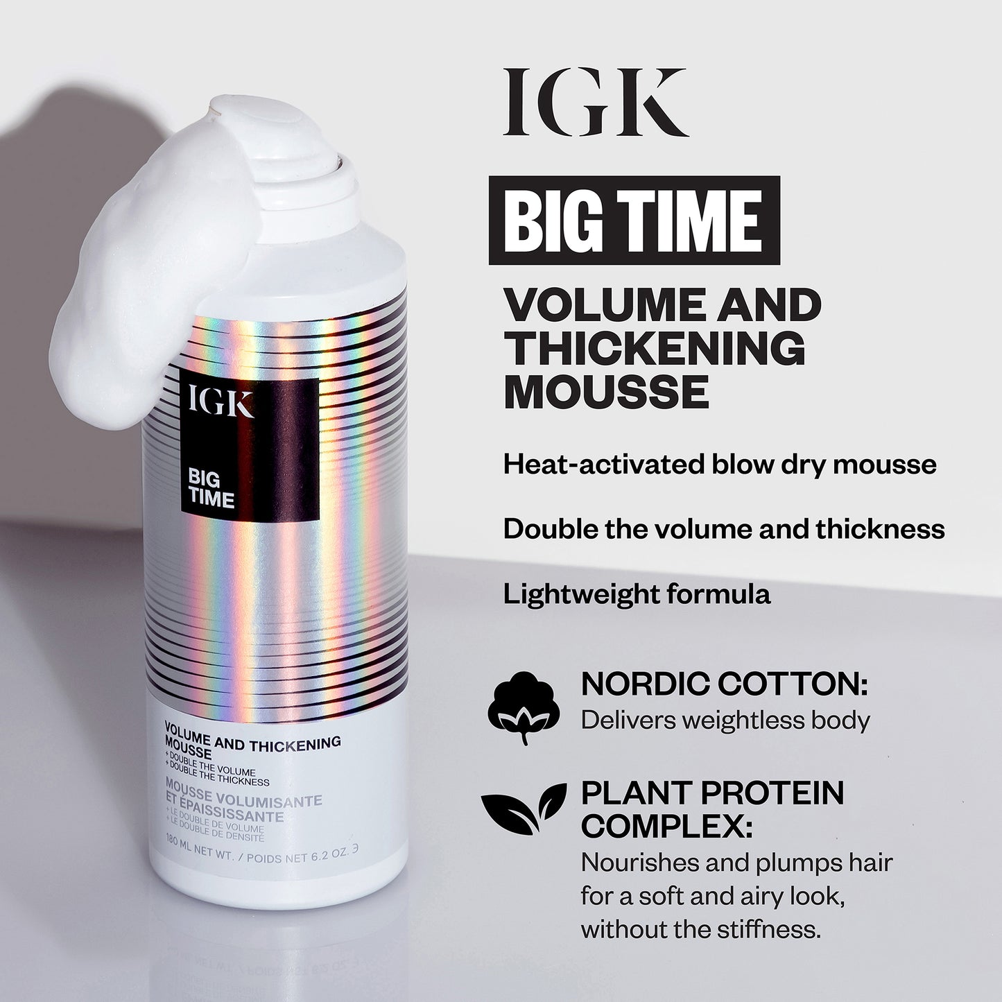 Big Time Volume Plus Thickening Mousse