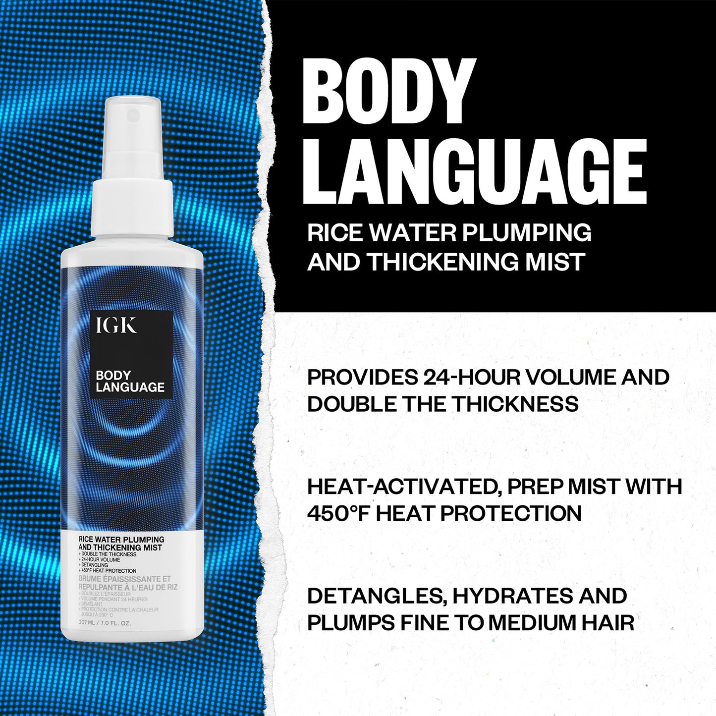 Body Language Rice Water Mist