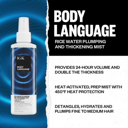 Body Language Rice Water Mist