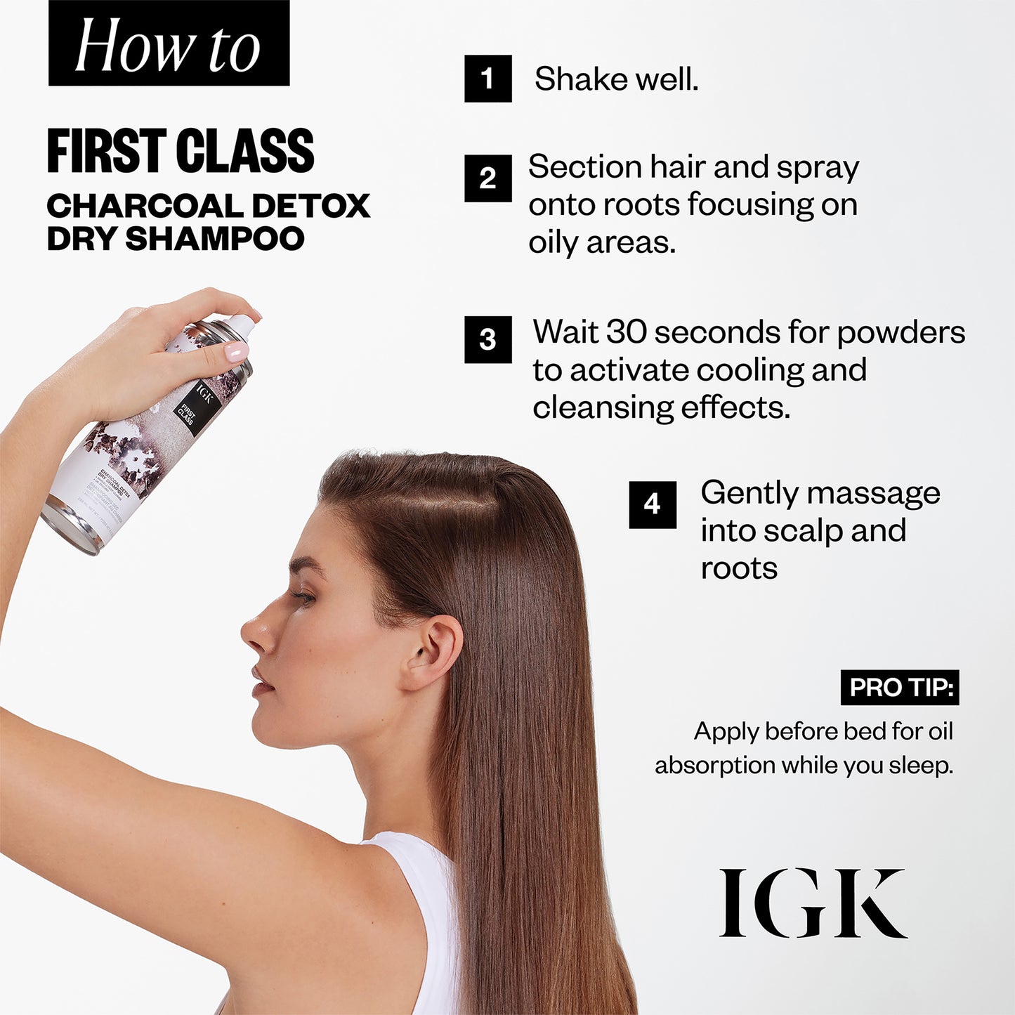 First Class Charcoal Detox Dry Shampoo