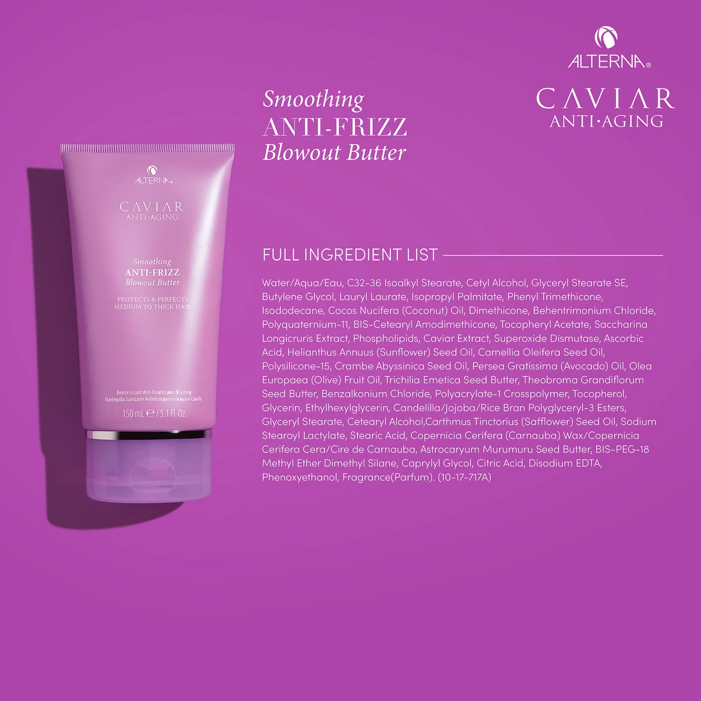 CAVIAR Anti-Aging Smoothing Anti-Frizz Blowout Butter