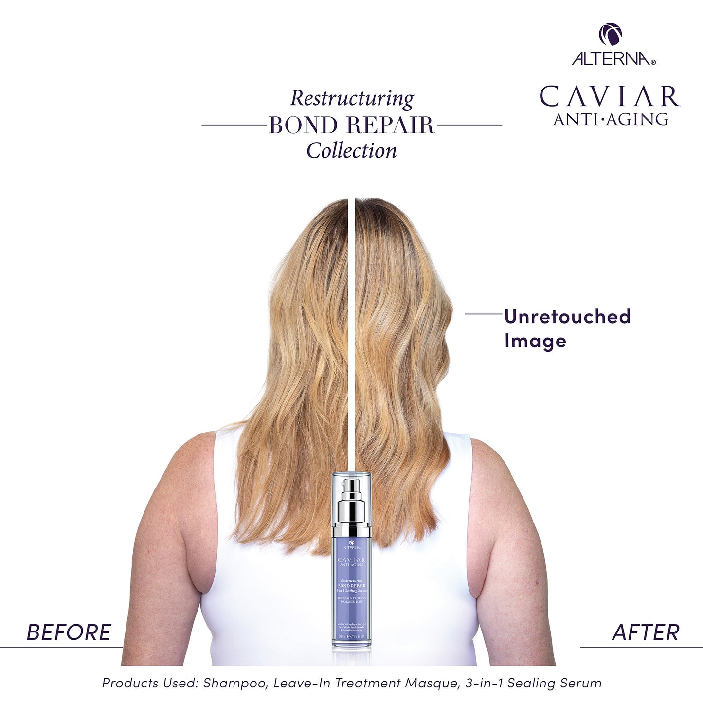 Caviar Anti-Aging Restructuring Bond Repair 3-In-1 Sealing Serum