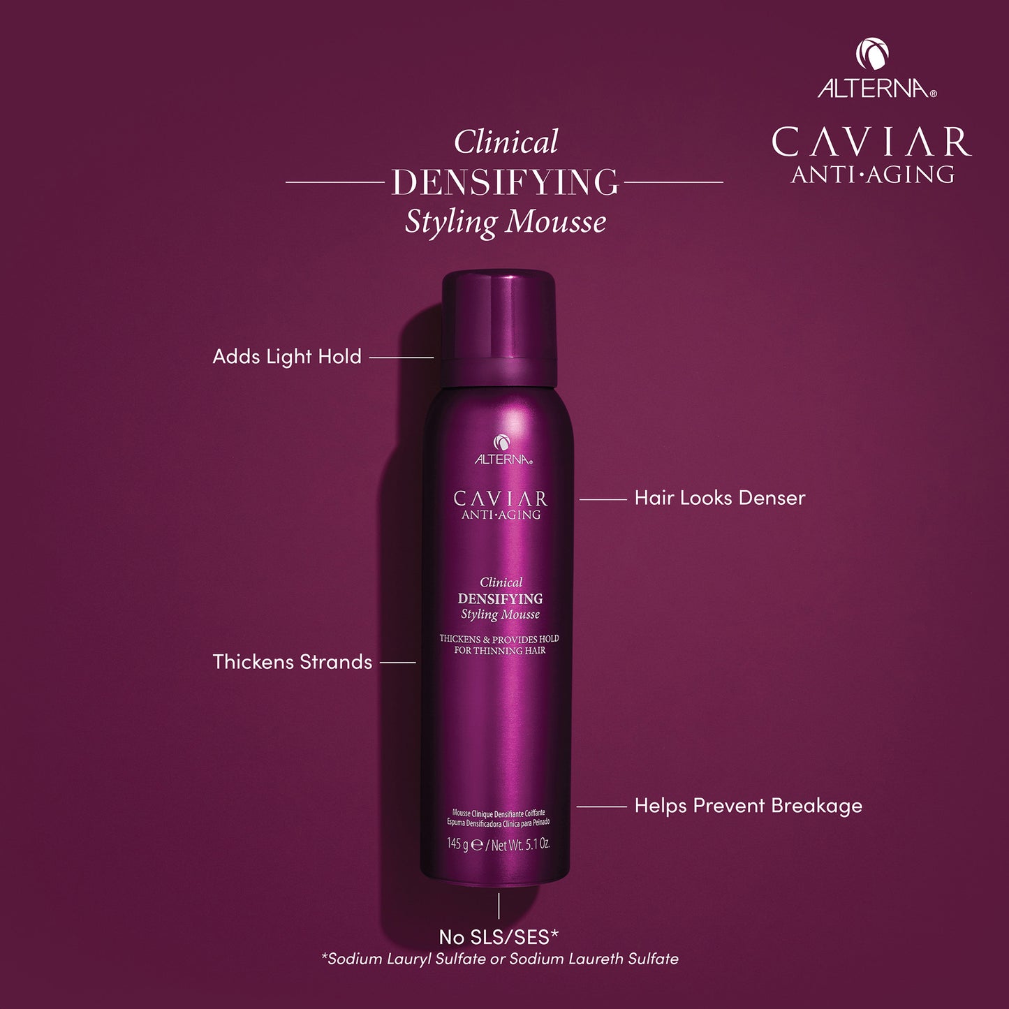 Caviar Anti-Aging Clinical Densifying Styling Mousse