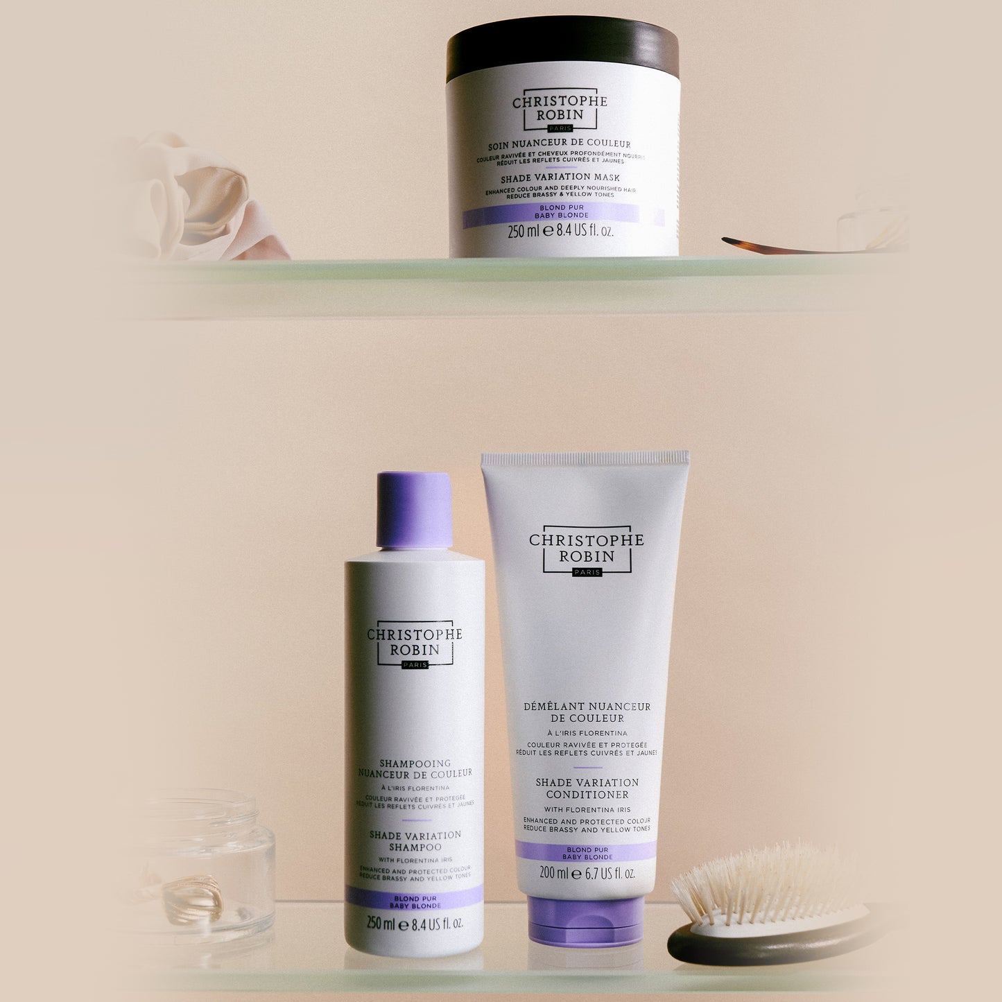 Shade Variation Conditioner with Florentina Iris