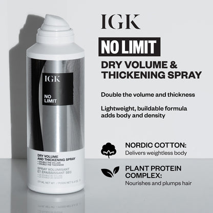 No Limit Dry Volume And Thickening Spray