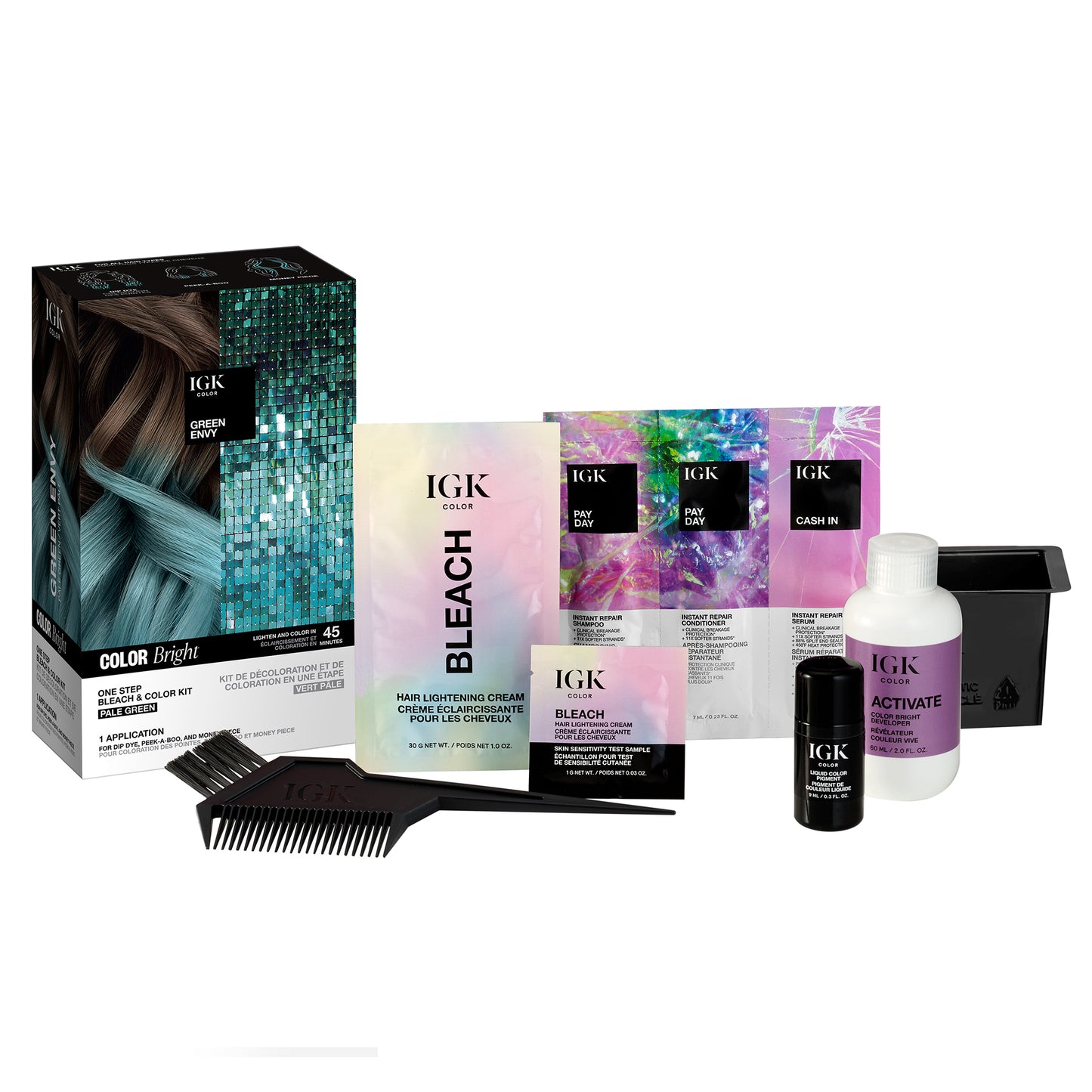 Color Bright One Step Bleach & Color Kit