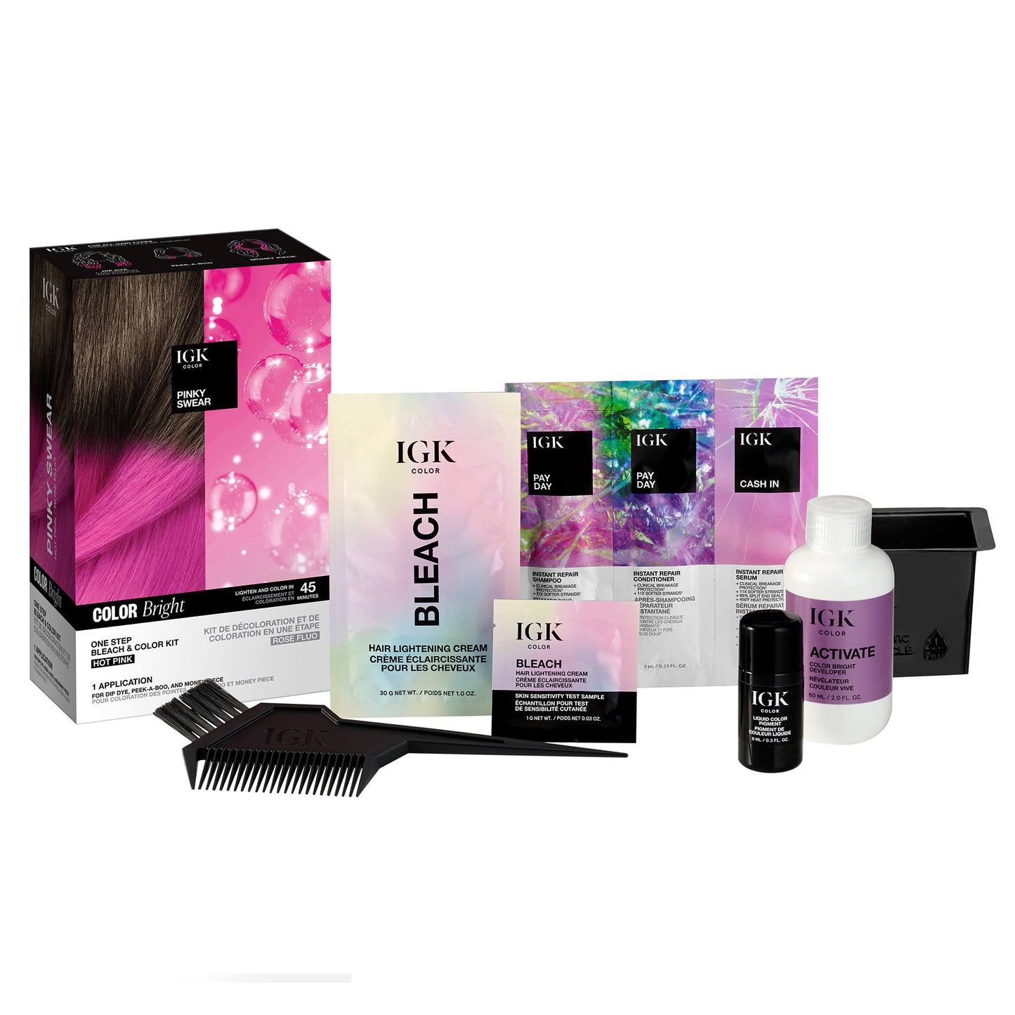 Color Bright One Step Bleach & Color Kit