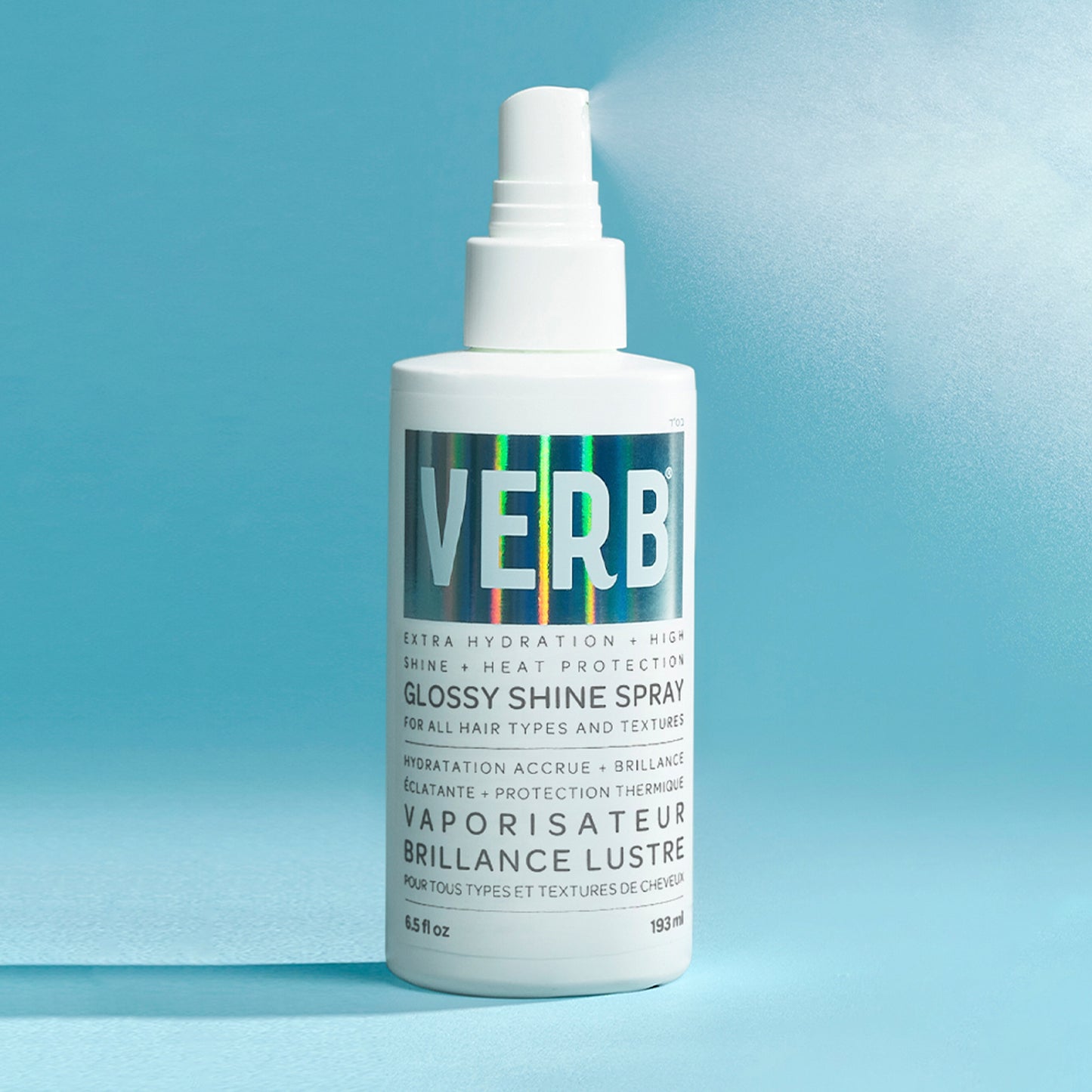 Glossy Shine Spray With Heat Protection