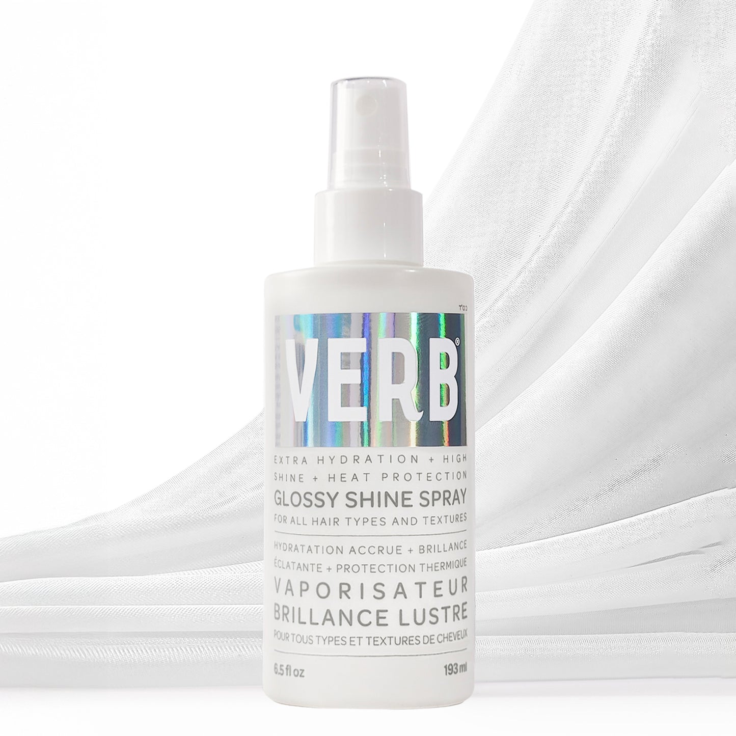 Glossy Shine Spray With Heat Protection