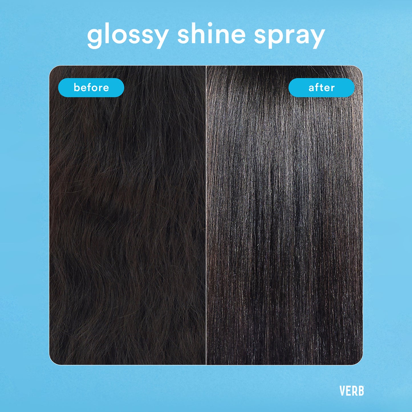 Glossy Shine Spray With Heat Protection