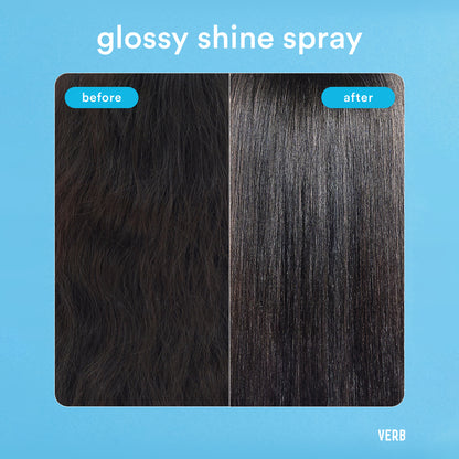 Glossy Shine Spray With Heat Protection