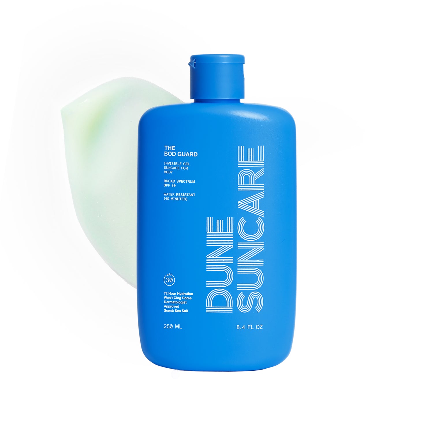 The Bod Guard Invisible Gel Body Sunscreen SPF 30 8.4 oz