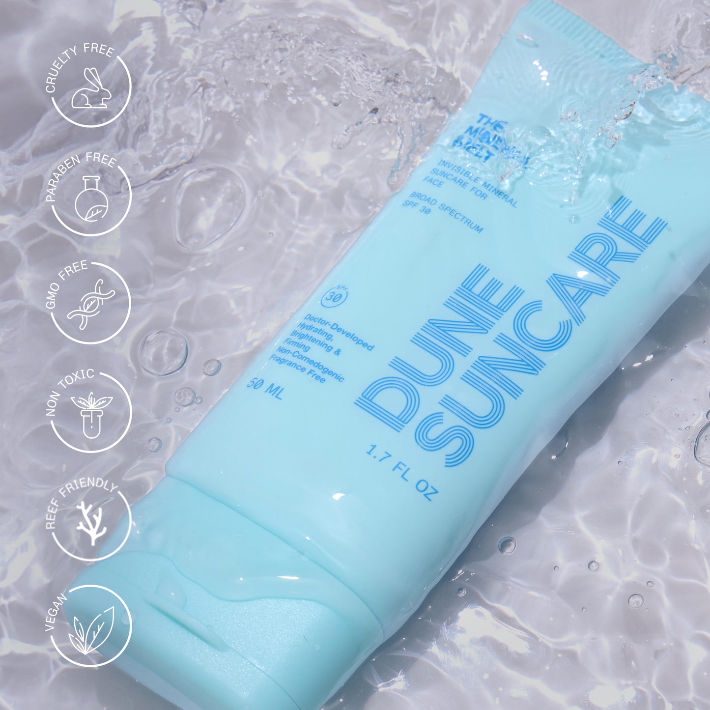 The Mineral Melt Invisible Mineral Face Sunscreen SPF 30