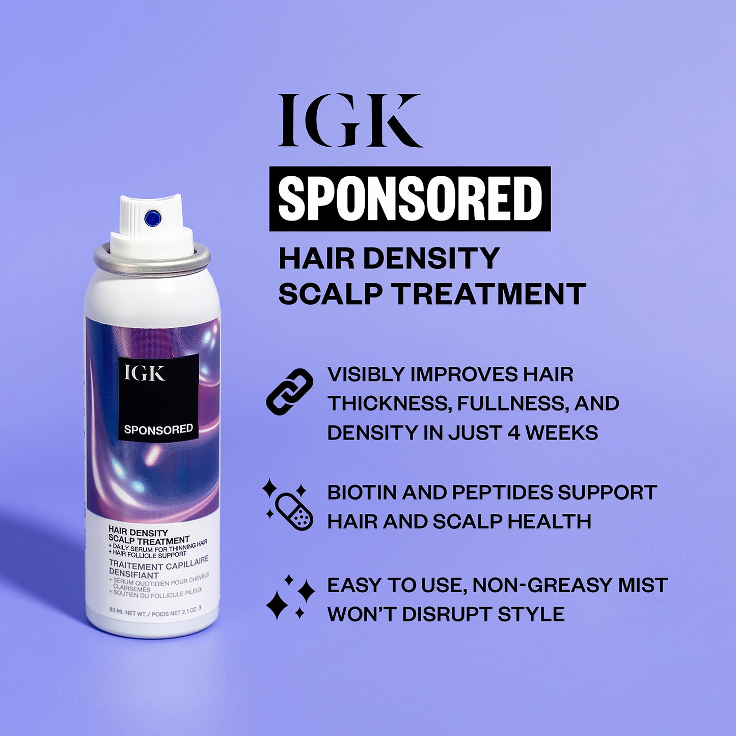 Sponsored High Density Scalp Treatment