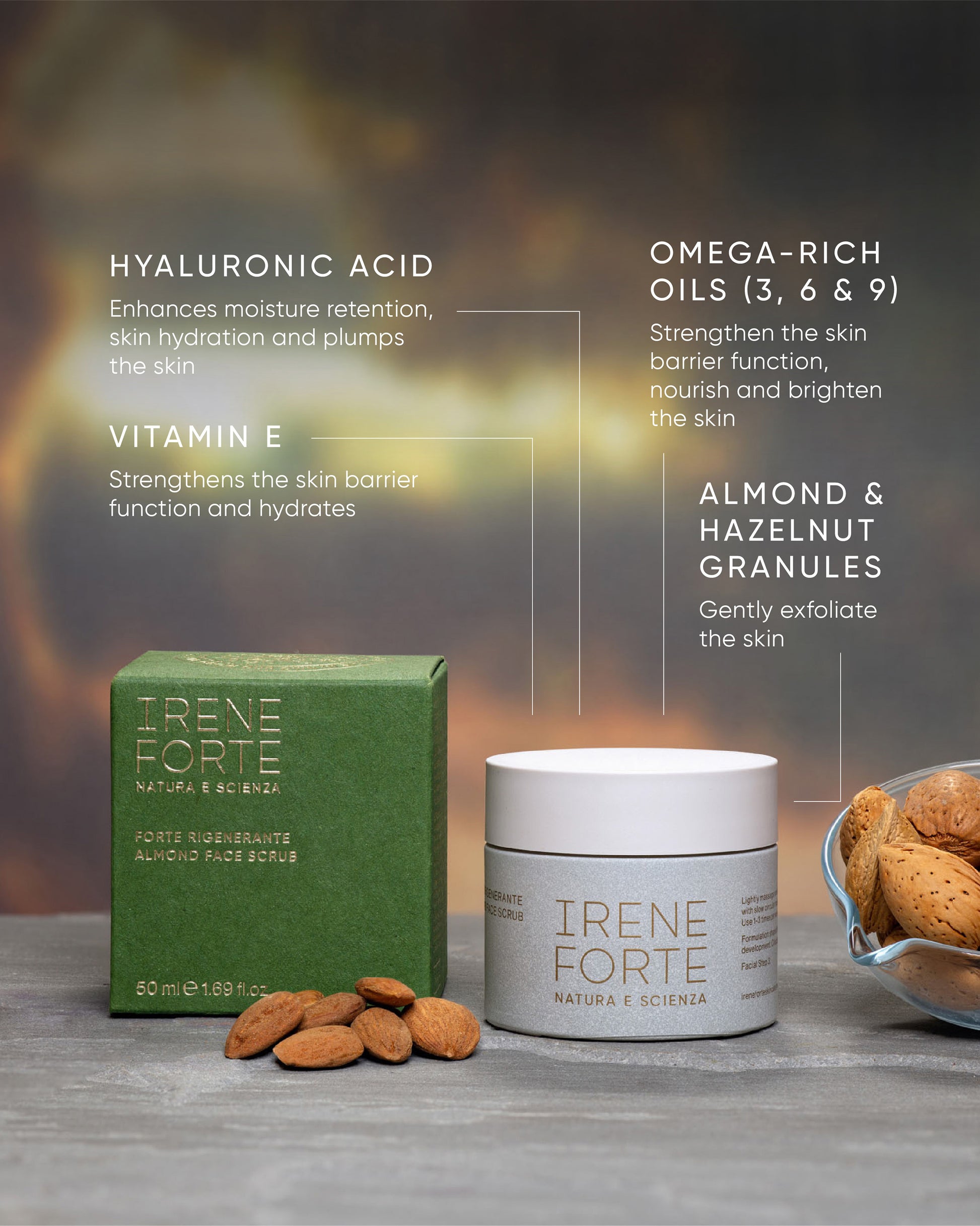 Almond Face Scrub