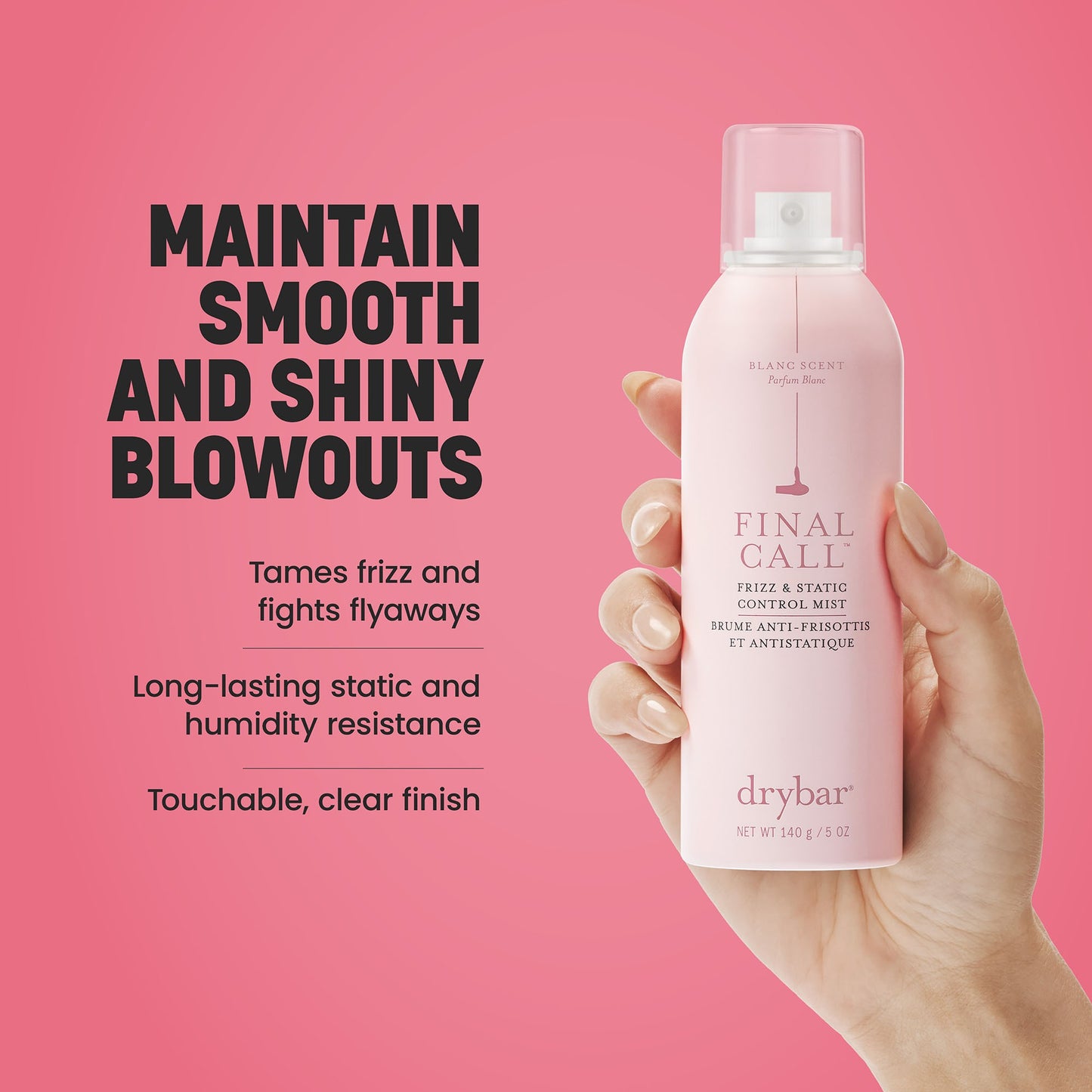 Final Call Frizz and Static Control Mist Blanc