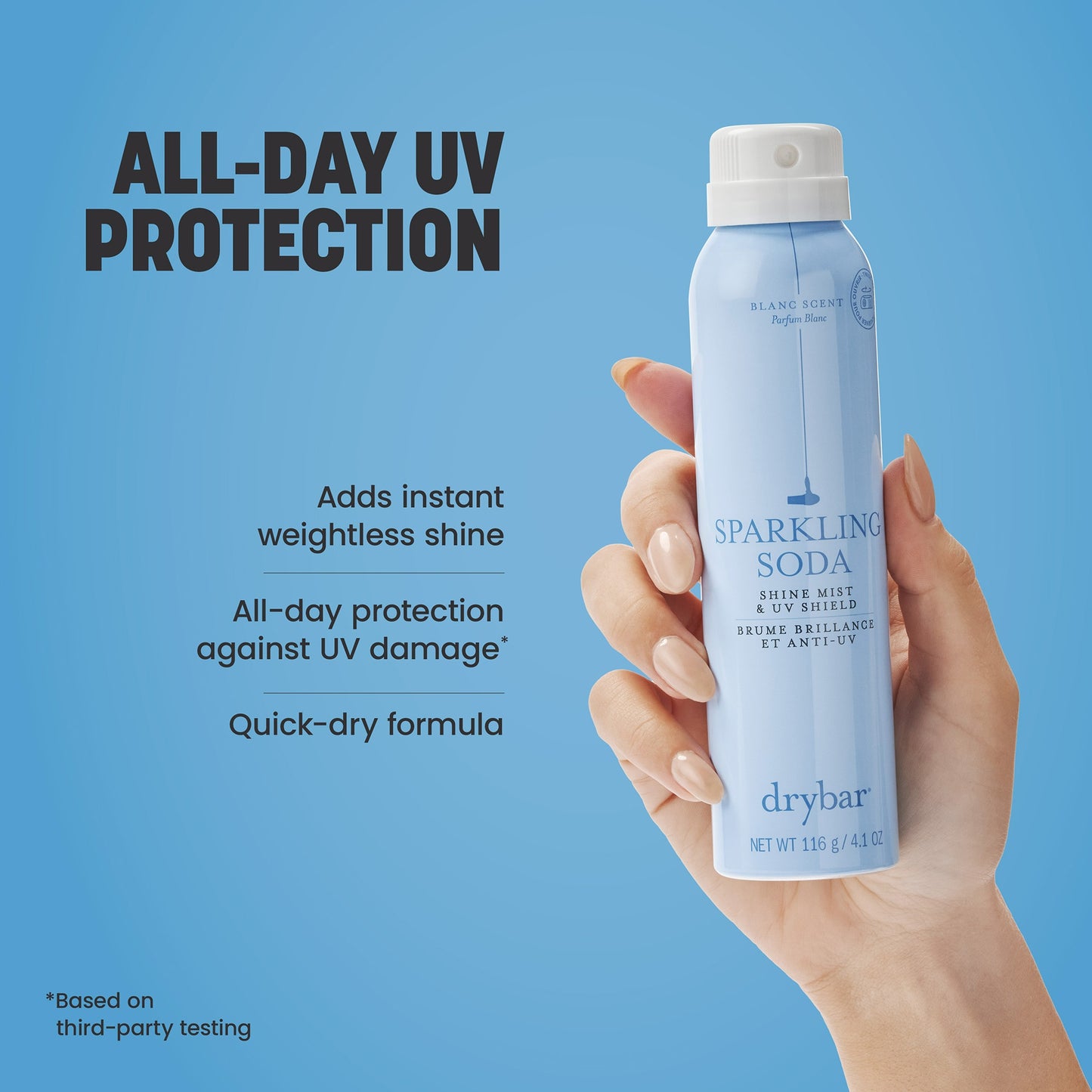 Sparkling Soda Shine Mist and UV Shield