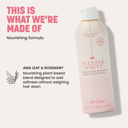 Seltzer Spritz Flexible Hold Hairspray