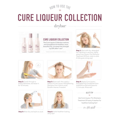 Cure Liqueur Restorative Pre-Shampoo Treatment Oil