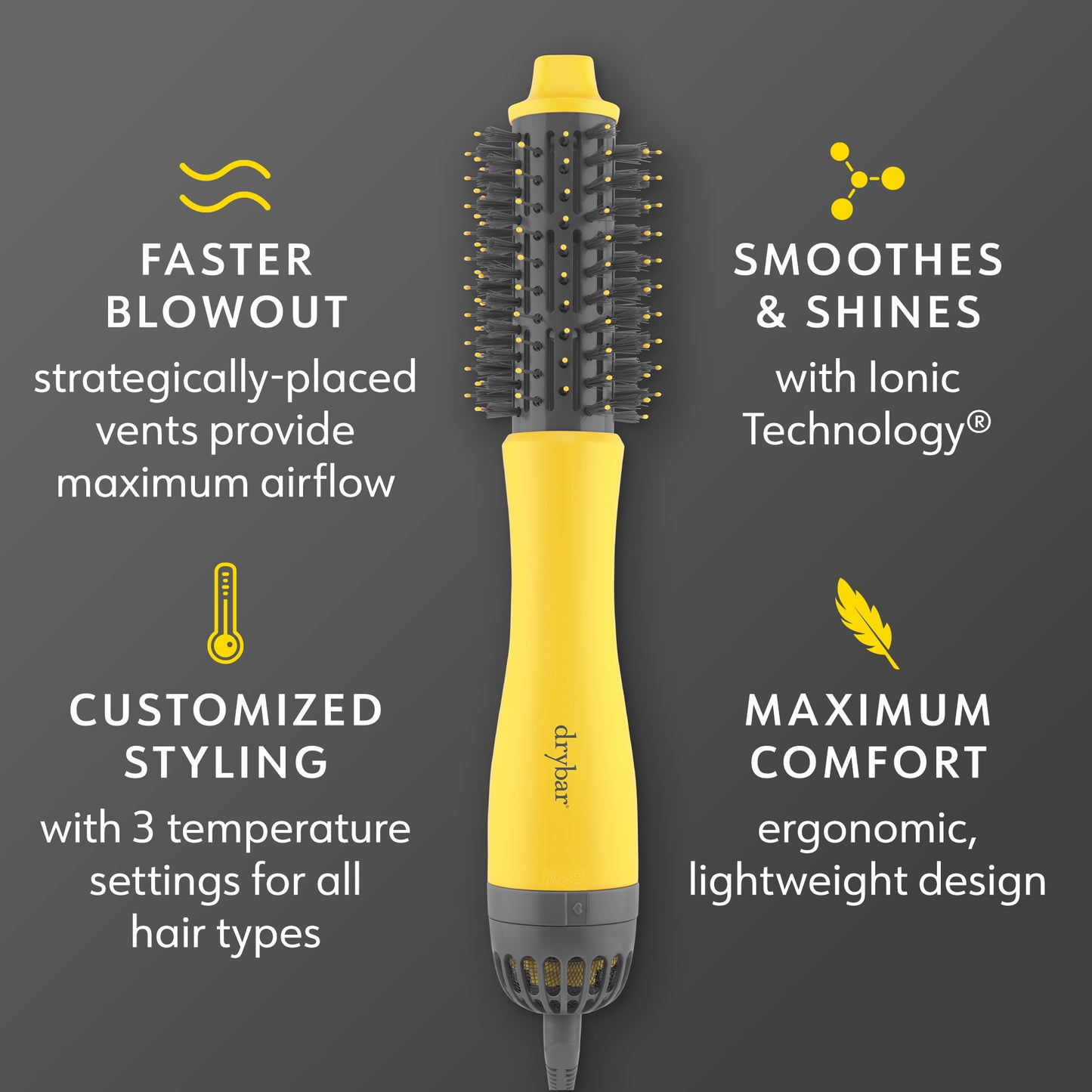 The Half Shot Small Round Blow-Dryer Brush