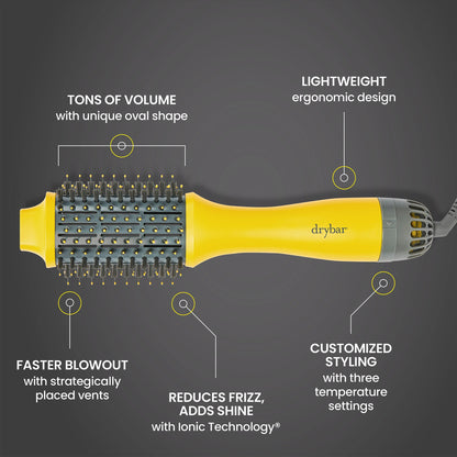 The Double Shot Oval Blow-Dryer Brush