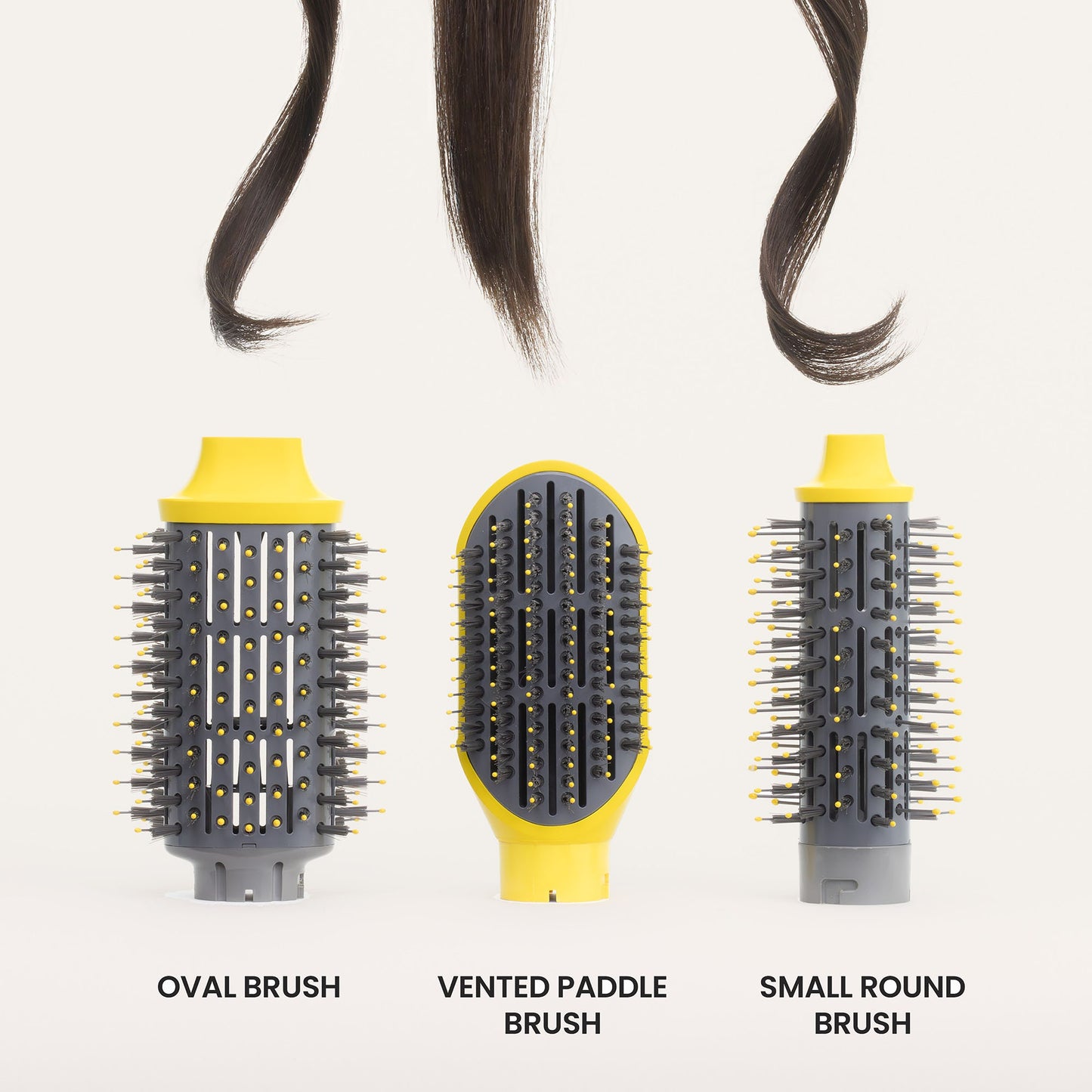 The Triple Shot Interchangeable Blow-Dryer Brush