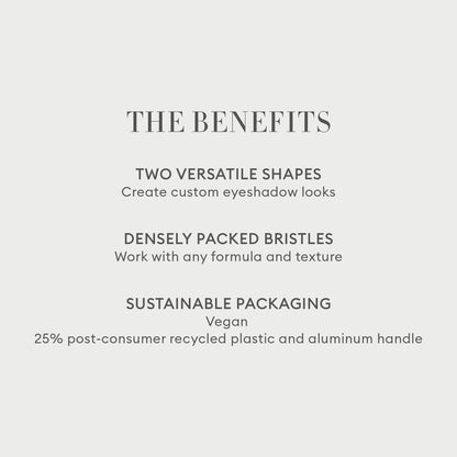 Number 8 Dual-Ended Eyeshadow Brush