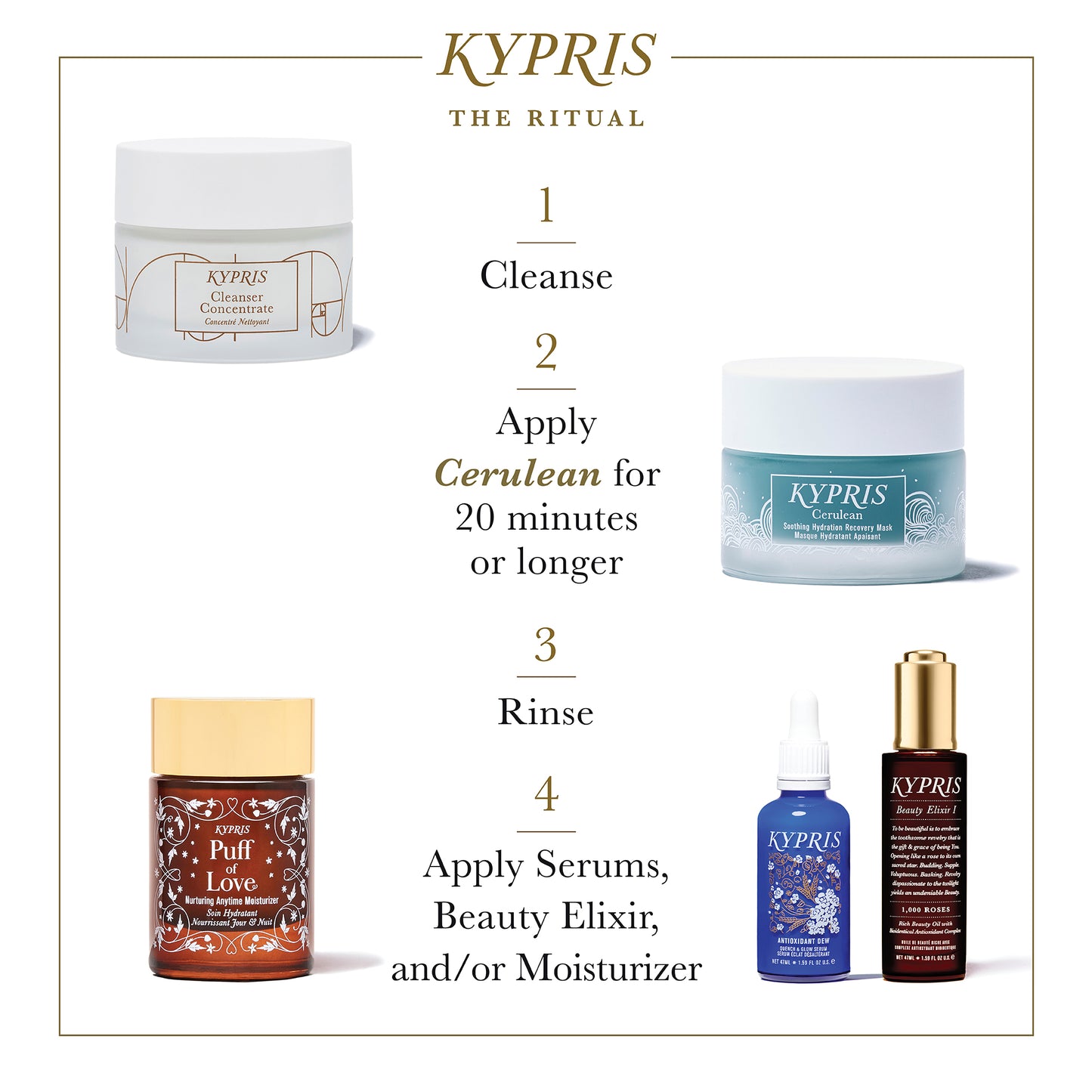 Cerulean Soothing Hydration Recovery Mask