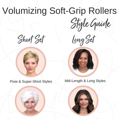 Volumizing Soft Grip Rollers