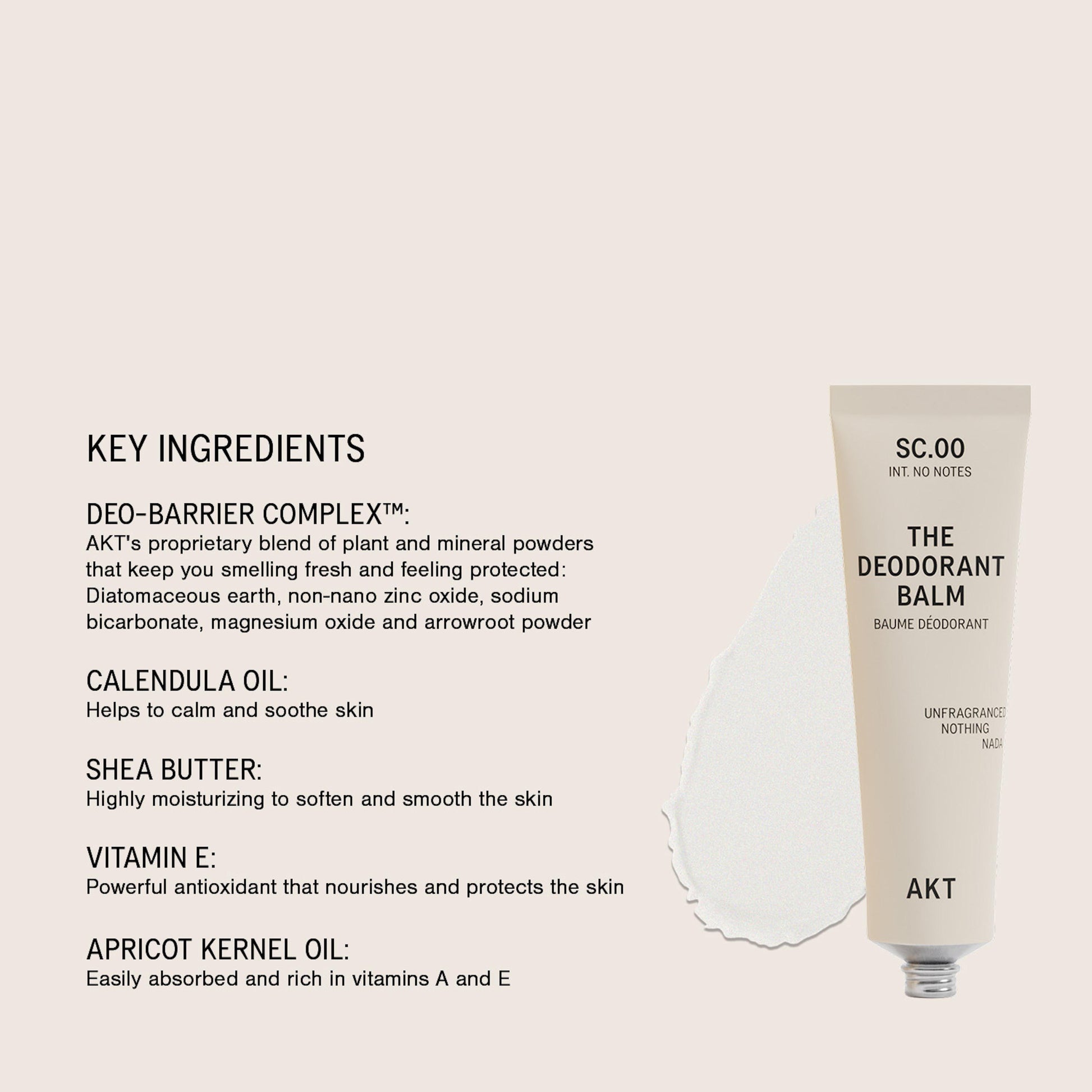 The Deodorant Balm - SC.00 No Notes