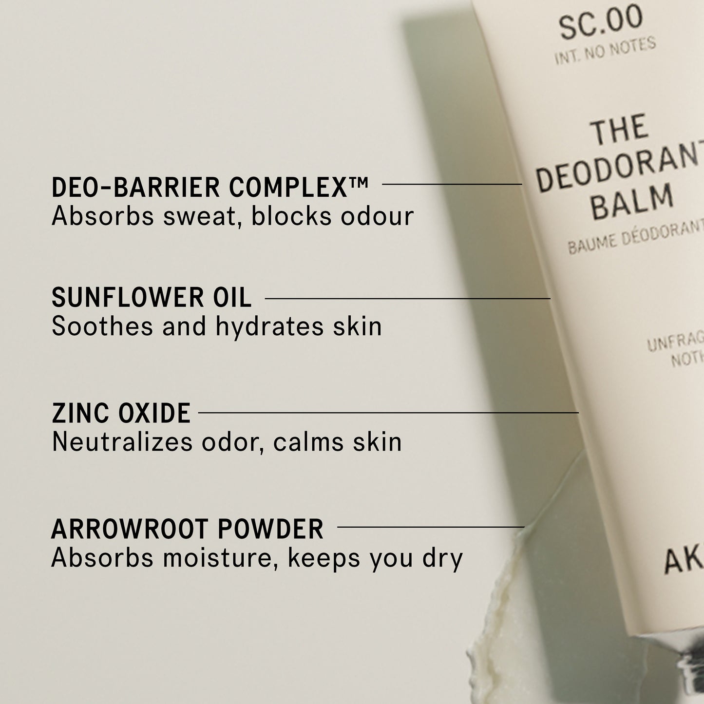 The Deodorant Balm - SC.00 No Notes