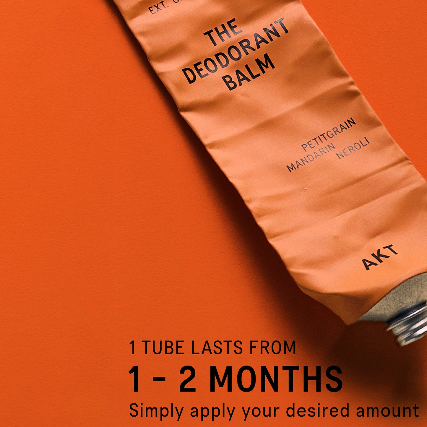The Deodorant Balm - SC. 01 Orange